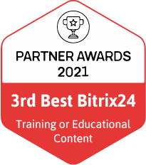 2021 - 3rd Best Bitrix24 Training or Educational Content
