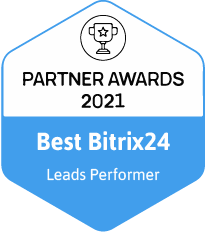 2021 - 1st Best Bitrix24 Leads Performer