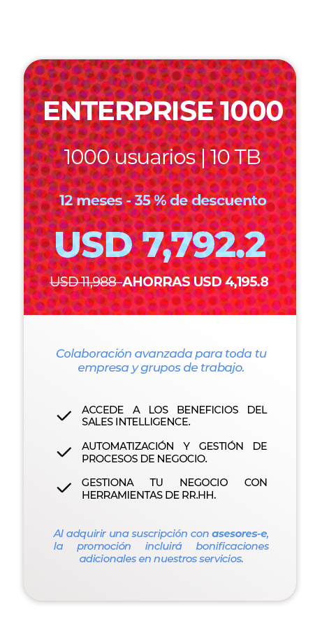 Bitrix24 ENTERPRISE 1000 OnCloud
