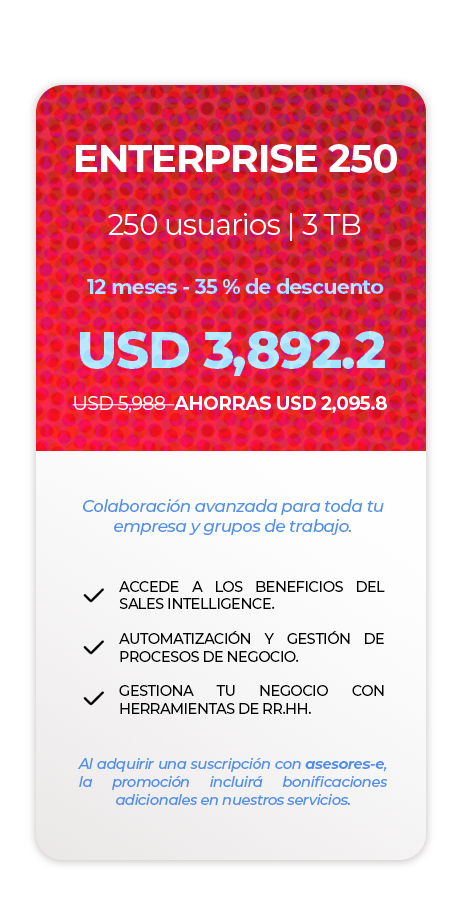 Bitrix24 ENTERPRISE 250 OnCloud