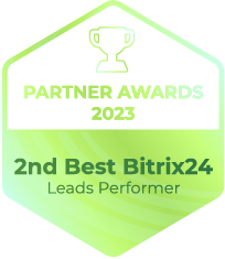 2023 - 2nd Best Bitrix24 Leads Performer