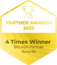 4 veces premiados en los Bitrix24 Awards 2023