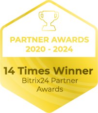 14 veces premiados en los Bitrix24 Awards del 2020 al 2024