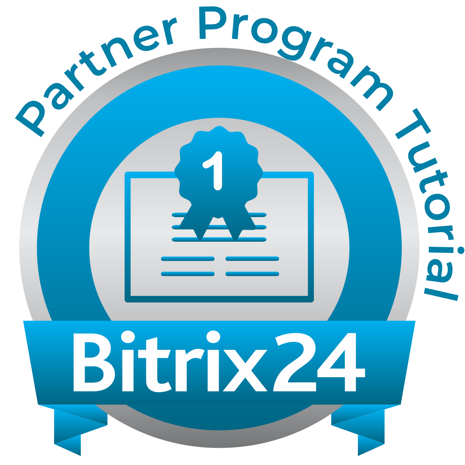 Certificado Tutorial del Programa de Socios Bitrix24